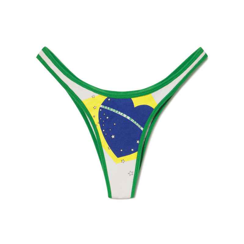 Brazilian Swimsuit Women's Sexy 2 Pieces Mini Bikini Set Triangle Halter Backless Thong Beach Bathing Suit Summer 2025 New Style