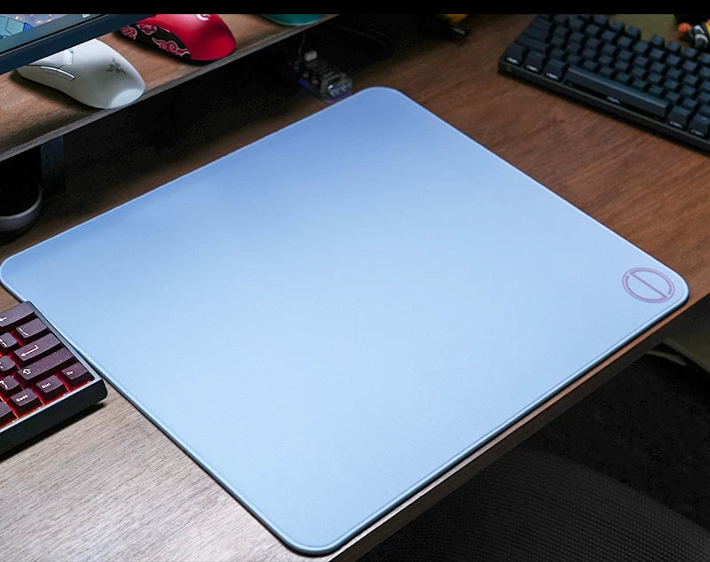 Ultraglide Meow Ultradash UD ULTRANEON UN Esports Gaming Mouse Pad Light Blue Red Large Size Mouse Mat For CSGO PUBG 490*420mm
