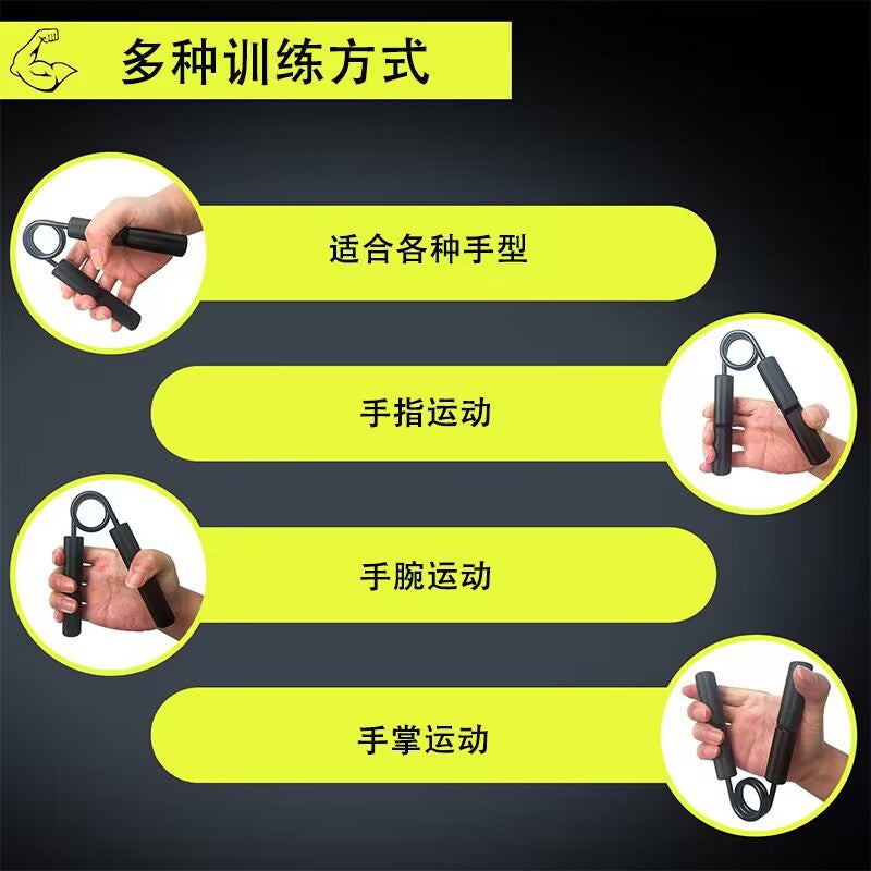 Sterling Silver Metal Aluminum Alloy Handle Grip Training Spring Steel Metal Grip Rehabilitation Equipment Amazon