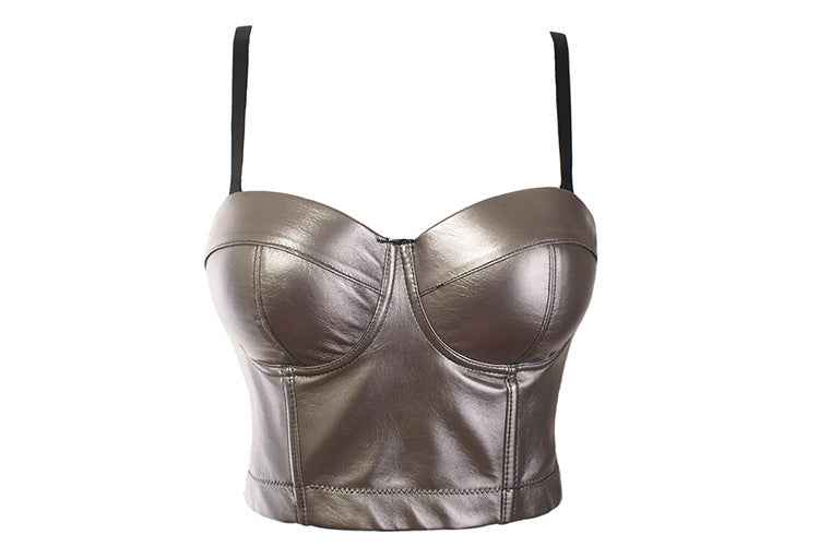 Sexy Black Transparent Bra Mesh Push Up Bralet Women's Tube Top Corset Bustier Bra Club Party Crop Top Lingerie Plus Size