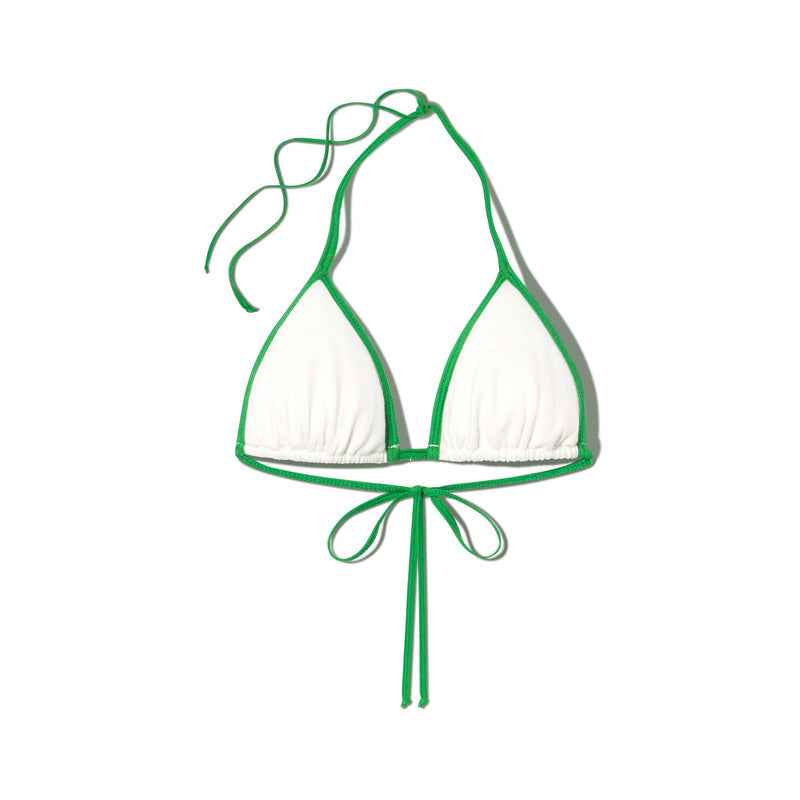 Brazilian Swimsuit Women's Sexy 2 Pieces Mini Bikini Set Triangle Halter Backless Thong Beach Bathing Suit Summer 2025 New Style