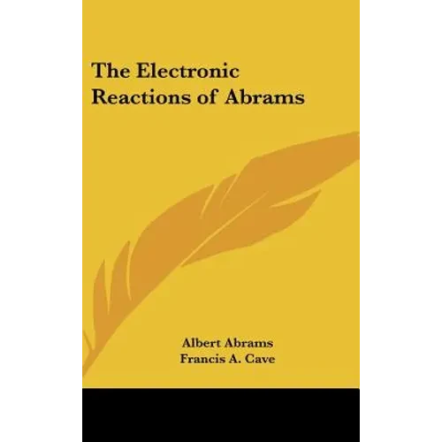 The Electronic Reactions of Abrams