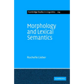 Morphology and Lexical Semantics