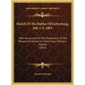 Sketch Of The Battles Of Gettysburg, July 1-3, 1863: With An Account Of The Movements Of The Respective Armies For Some Days Previous Thereto (1863) - Hardcover
