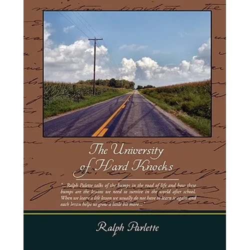 The University of Hard Knocks - Paperback