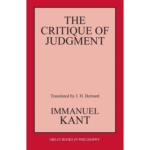 Critique of Judgment - Paperback