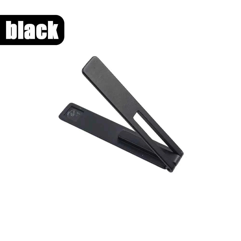 Magnetic Ultra Thin Foldable Mobile Phone Holder Bracket Metal Alloy Desktop Cell Phone Stands Universal Phone Support Kickstand
