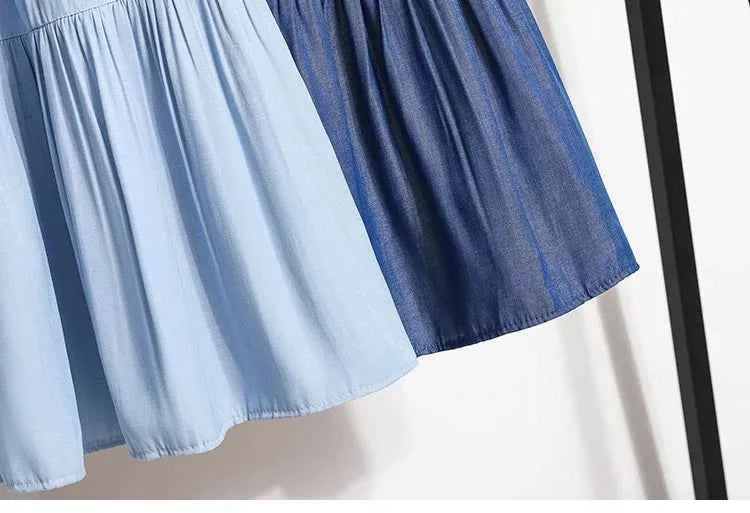 Spring Summer Women Skirts Vintage High Waist Elastic Patchwork White Black Chic Long Cake A-line Skirt