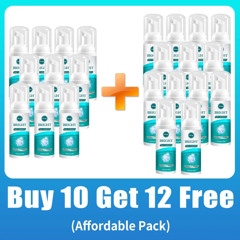 Free shipping,Teeth cleaning care tools, oral foam,Free shipping