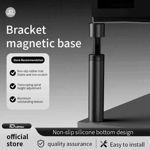 Aluminum GPU Holder Vertical Telescopic Rotating Stand Magnetic Bracket Video Card Holder Graphics Card Bracket Support 27-120mm
