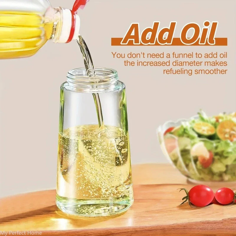 2in1 500ml Plastic Kitchen Oil Sprayer Spray Oil Olive Spray Bottle for Oil Dispenser BBQ Baking Roasting Picnic Kitchen Tool