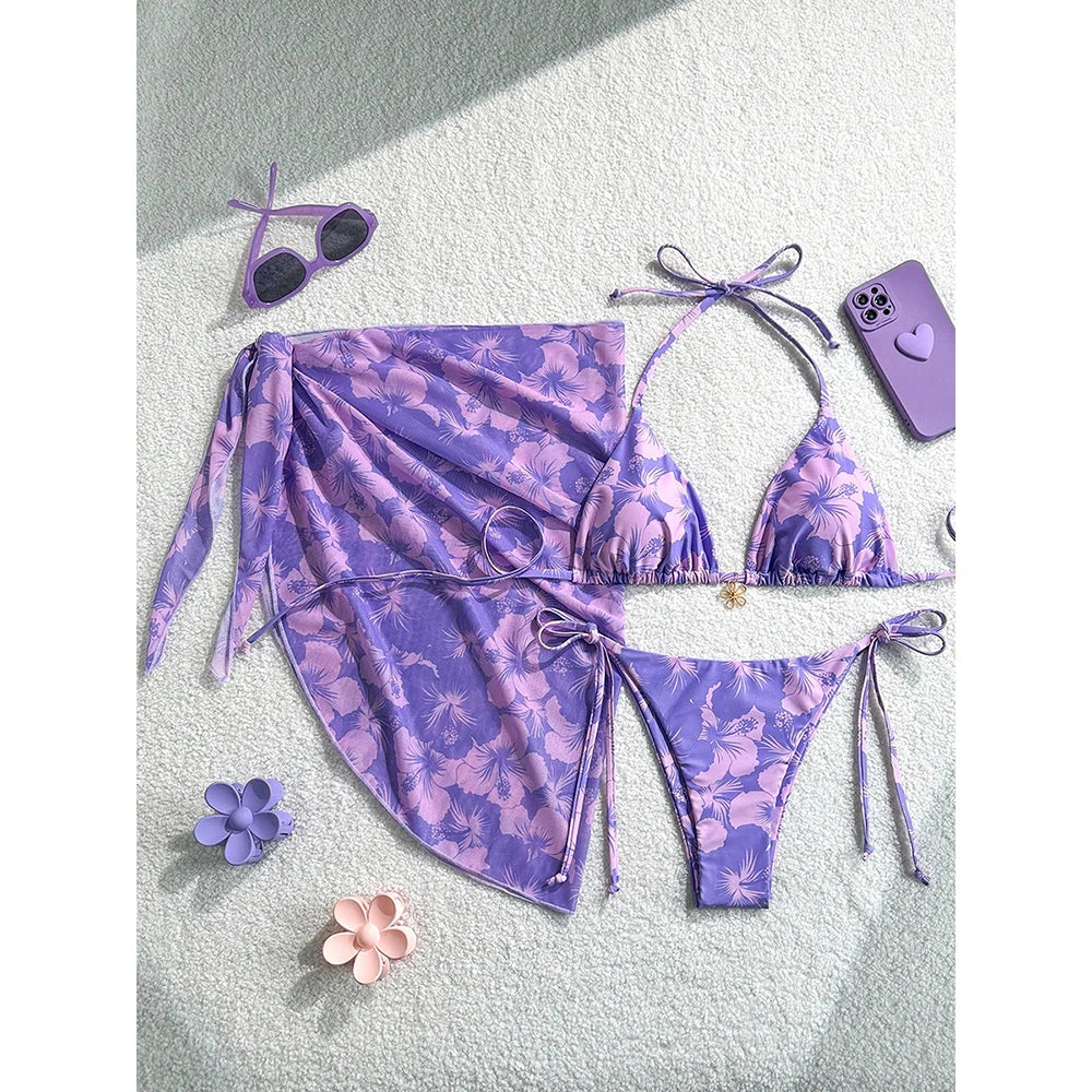 Sexy Micro Bikini Women's Swimsuit 2026 Trend Female Swimwear Two-piece Thong Bikinis Sets Beach Wear Swimming for Bathing Suit