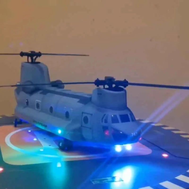 RC Helicopter Light Set Remote Control Chinook Ch47 Aircraft Model Strobe Light LED Atmosphere Decorative Light Modification DIY