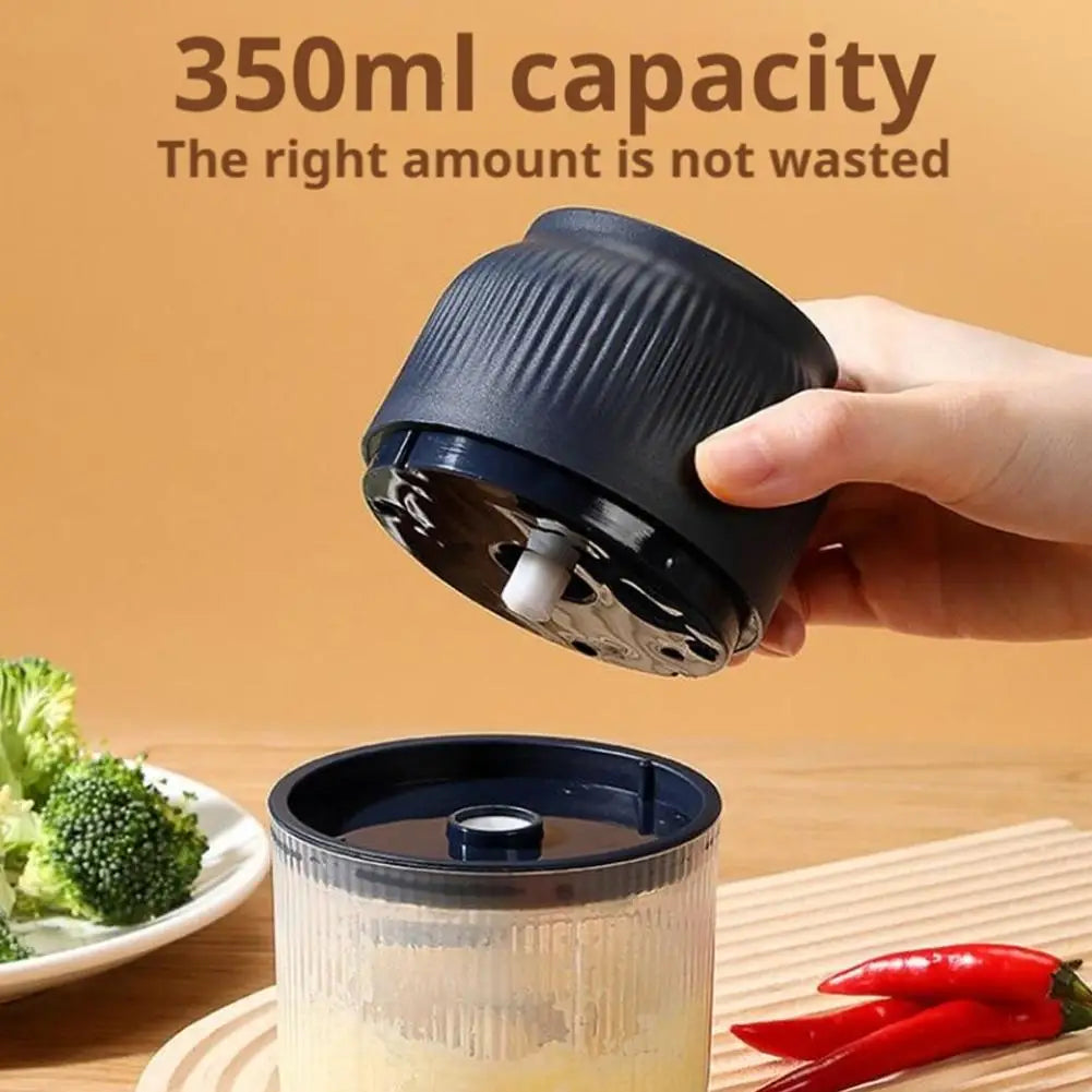 Electric Food Chopper Garlic Crusher Meat Grinder Garlic Press Vegetable Chopper Complementary Food Processor Kitchen Gadgetss