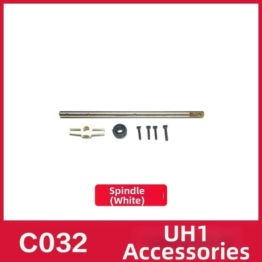RC ERA RC Helicopter Spare Parts C032 UH1 Simulation Main Blade Landing Gear Motor Battery Horizontal Axis