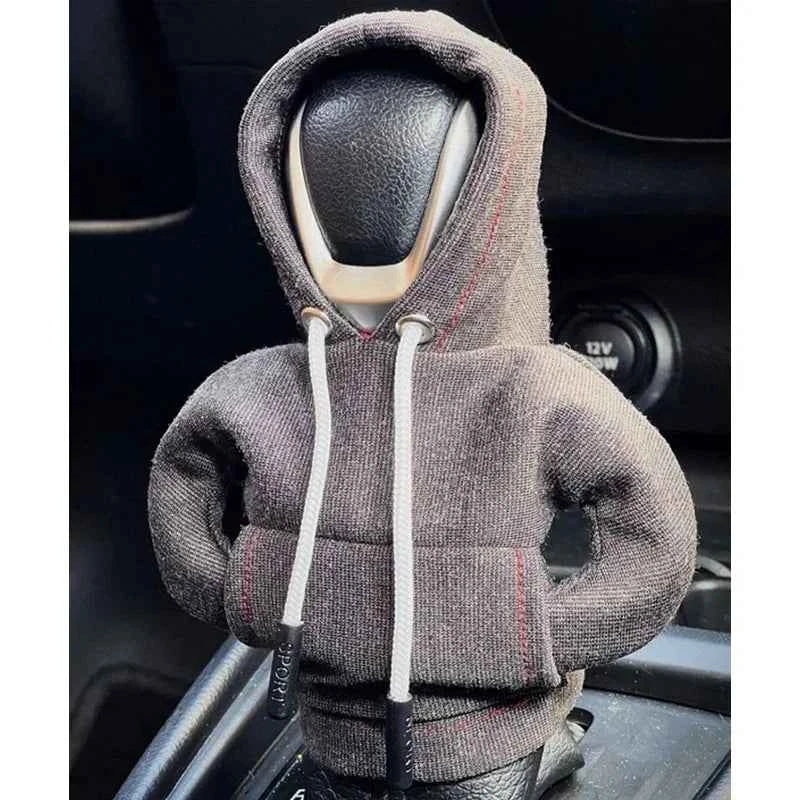 Car Hand Handle Gear Sweatshirt Shark Frog Hoodie Shift Cap Fashion Shift Hoodie Car Shift Knob Cover Car Fashion Accessories