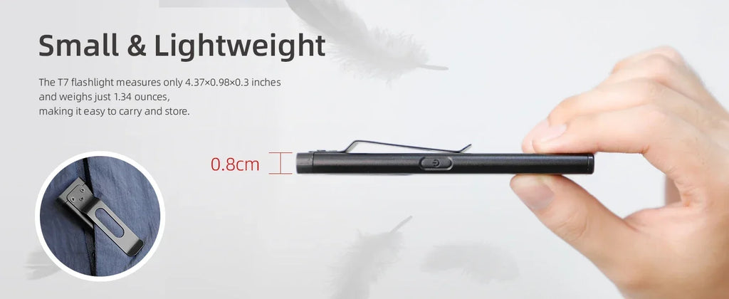 2025 New Warsun LED Keychain Flashlight USB-C Rechargeable Portable Mini Torch Light Pocket Lantern Flood Work Light With Magnet