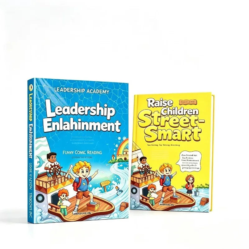 Kids Comic Enlightenment Books Children Leadership Street-Smart Growth Educational Picture Book Parent-child Reading Gift