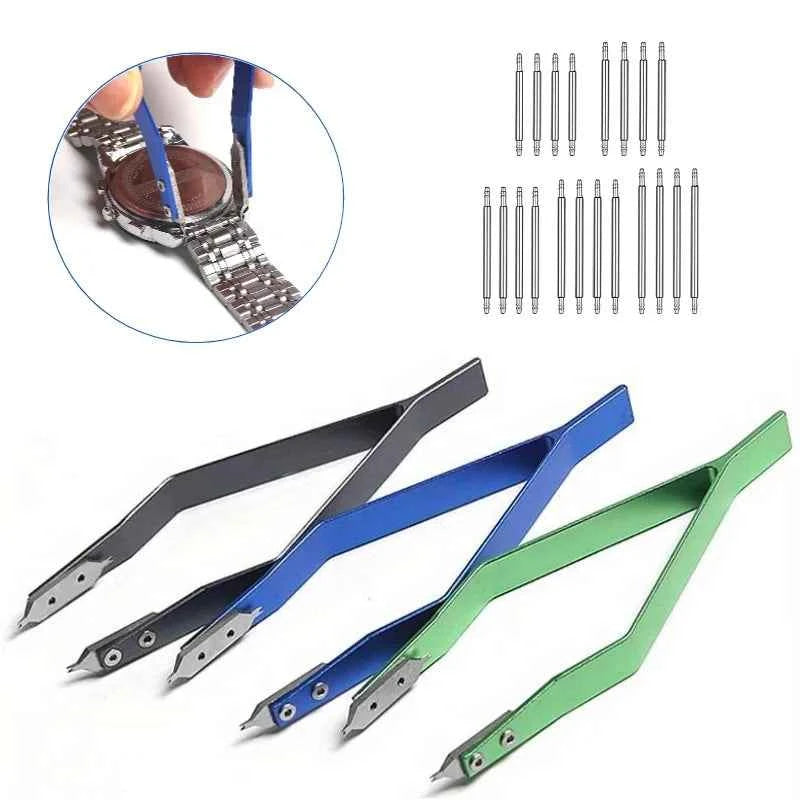 Watch Spring Bar Plier Tool Kit Spring Bar Tweezer Tool For Watch Wrist Bands Strap Removal Repair Fix Set