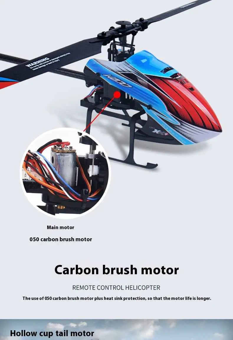 WLtoys RC Helicopters K200 2.4Ghz 4CH 6-Aixs Gyroscope Fixed Height Single Blade Propellor Gyro Mini RC Toys For Kids Gift