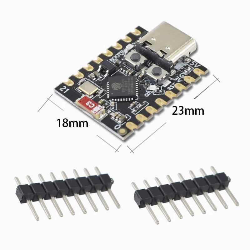 ESP32 C3 Development Board Modules Mini Wifi BT Bluetooth Module RISC-V 32-Bit Single-Core Processor ESP32-C3 16Pin Type-C