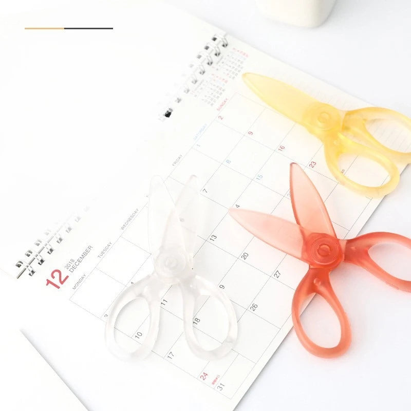 Kids Safety Scissors Children Plastic Craft Scissors for School Art Supplies