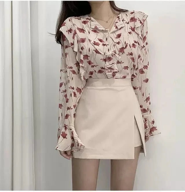 Summer 2023 High Waist A-line Skirt Shorts Skirt Split Skirt Women Ropa Mujer Mini Skirts Clothes for Women