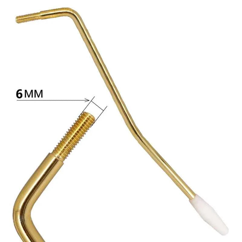 M6 Tremolo Bridge Arm Whammy Bar for Electric Guitar Chrome Black Gold Thread Diameter 6mm Guitar Accessories