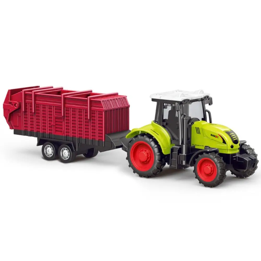 1pcs Simulation Farm Vehicles Mini Car Model Engineering Car Model Tractor Engineering Car Tractor Toys Model for Kids Gift