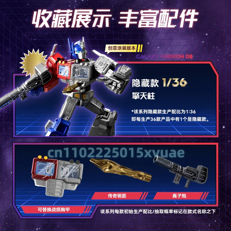New BLOKEES Building Blocks Transformers Star Edition 8th Splicing Mobile Toy Model Optimus Prime UNICRON HEAD Collectible Gift