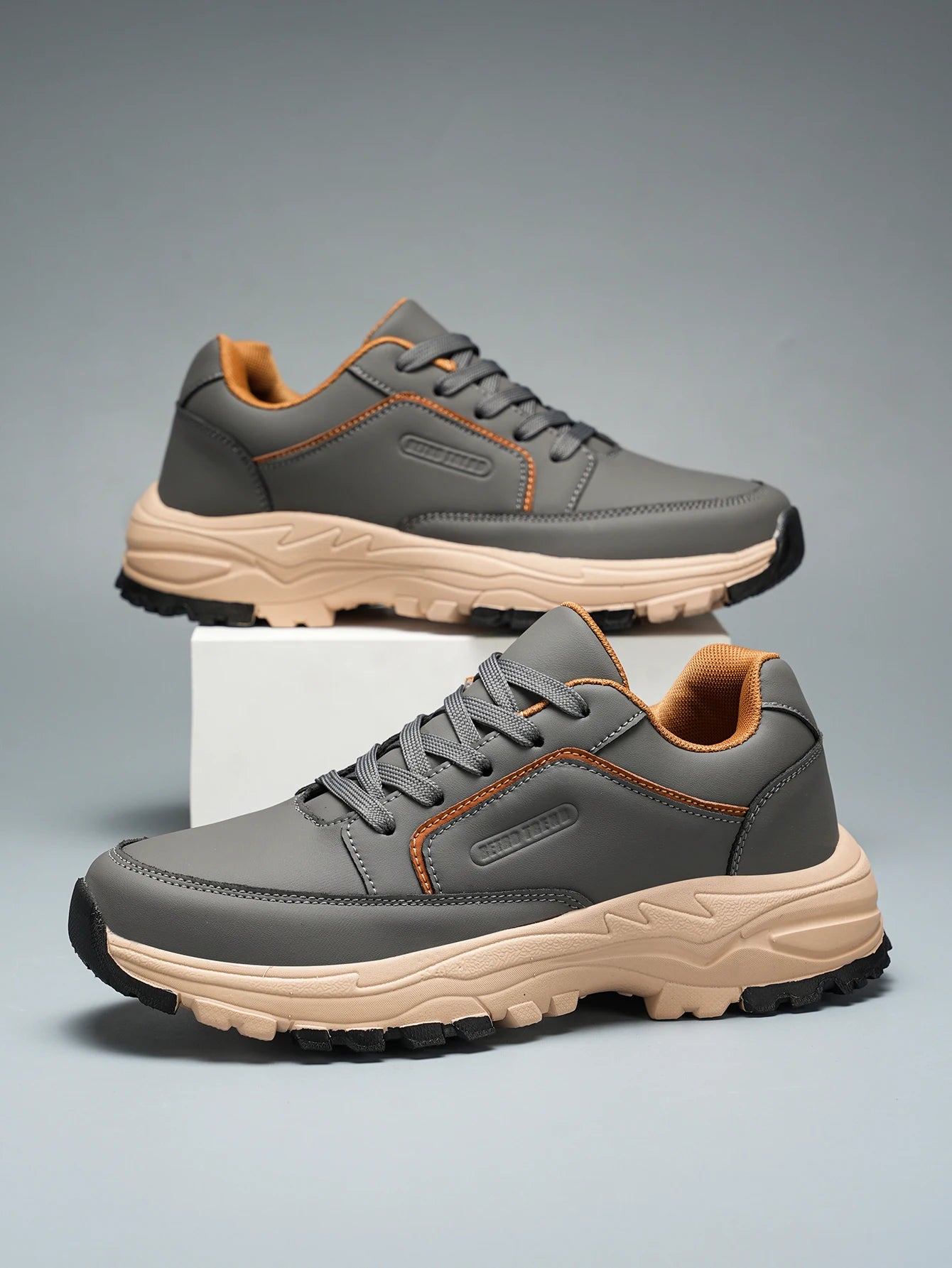 Men's Large Size Sports Shoes Outdoor Hiking Running Comfortable Casual Versatile Fashionable Training Shoes for Couples