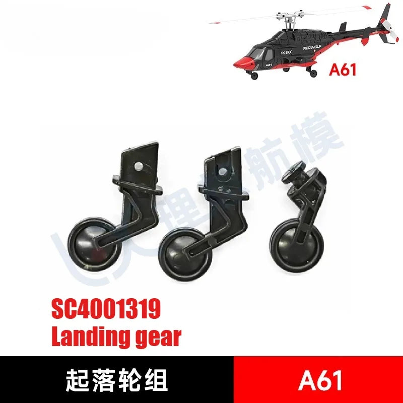 RC ERA A61 RC Helicopter Simulation Original Spare Parts Complete Set Chassis Main Frame Remote Control Blade Receiver Motor