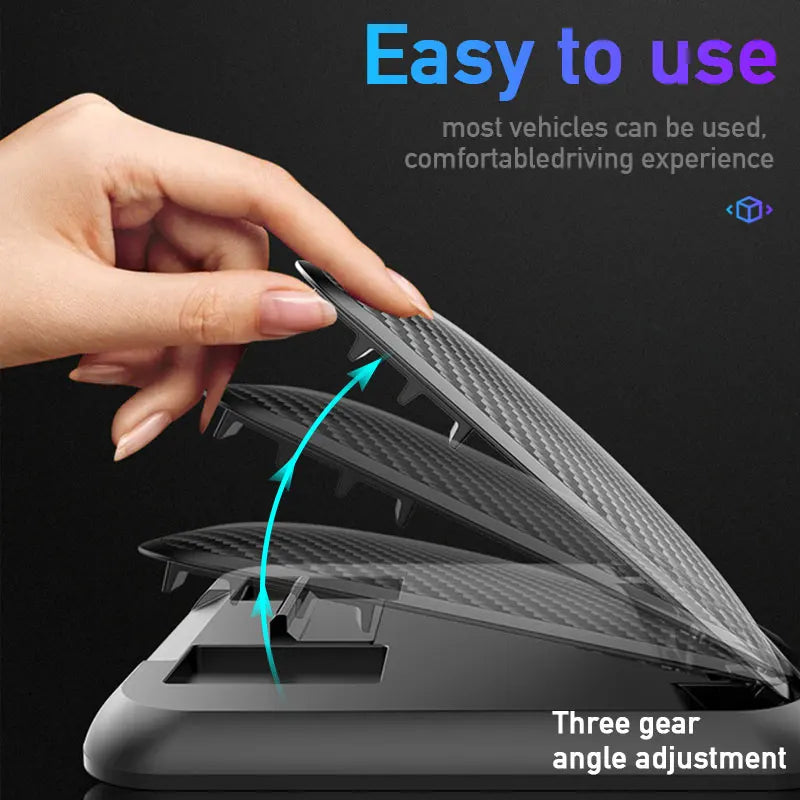 Car Phone Holder Mount Universal Dashboard Phone Holder for Car Anti-Slip Silicone Suction Pad Adjustable Smartphone Support