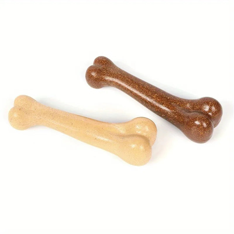 Durable Beef-Flavored Dog Chew Bone Toy