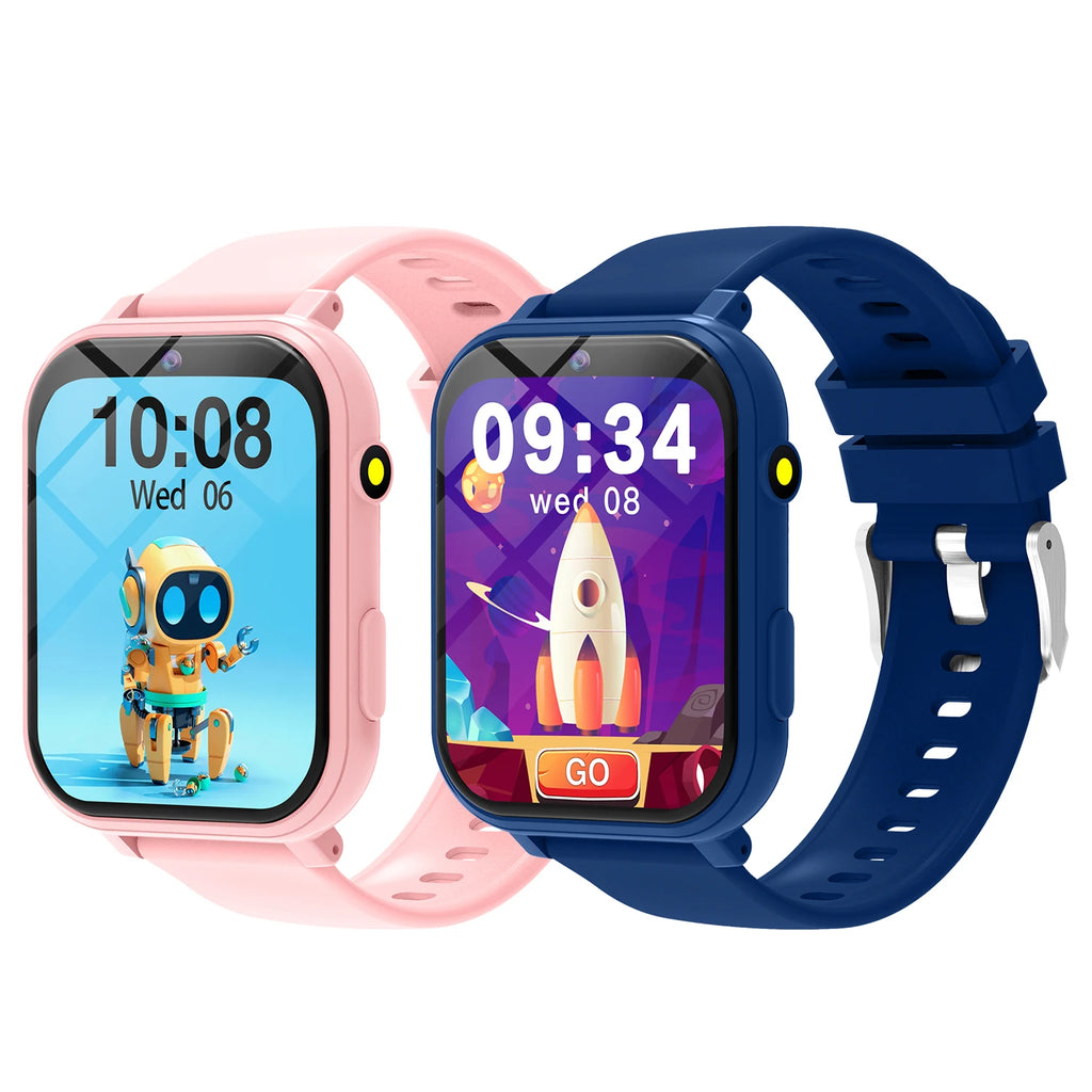 Kids Smart Watch with Camera for Boys Girls Age 4-12 Educational Game Watch Pedometer Alarm Flashlight Birthday Gifts Funny Toy