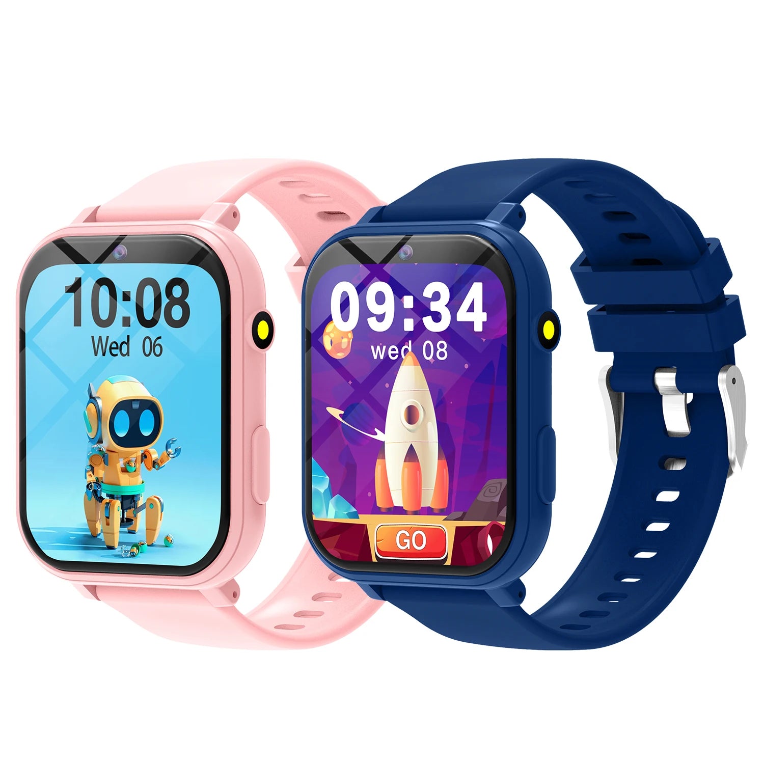 Kids Smart Watch with Camera for Boys Girls Age 4-12 Educational Game Watch Pedometer Alarm Flashlight Birthday Gifts Funny Toy