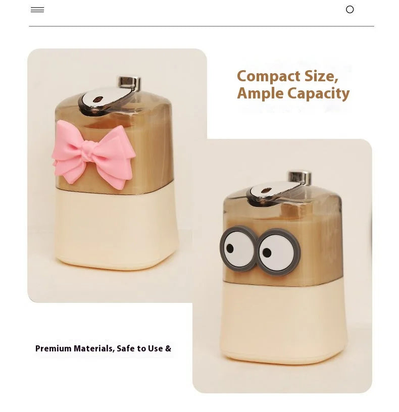 The creative toothpick box automatically pops out a new portable cartoon toothpick holder for both home and commercial use