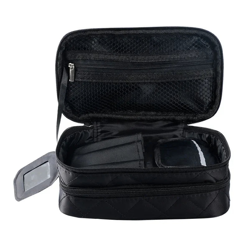 Women's cosmetic bag Double layer Waterproof makeup bag travel essentials organizer large capacity Multifunction toiletry bag
