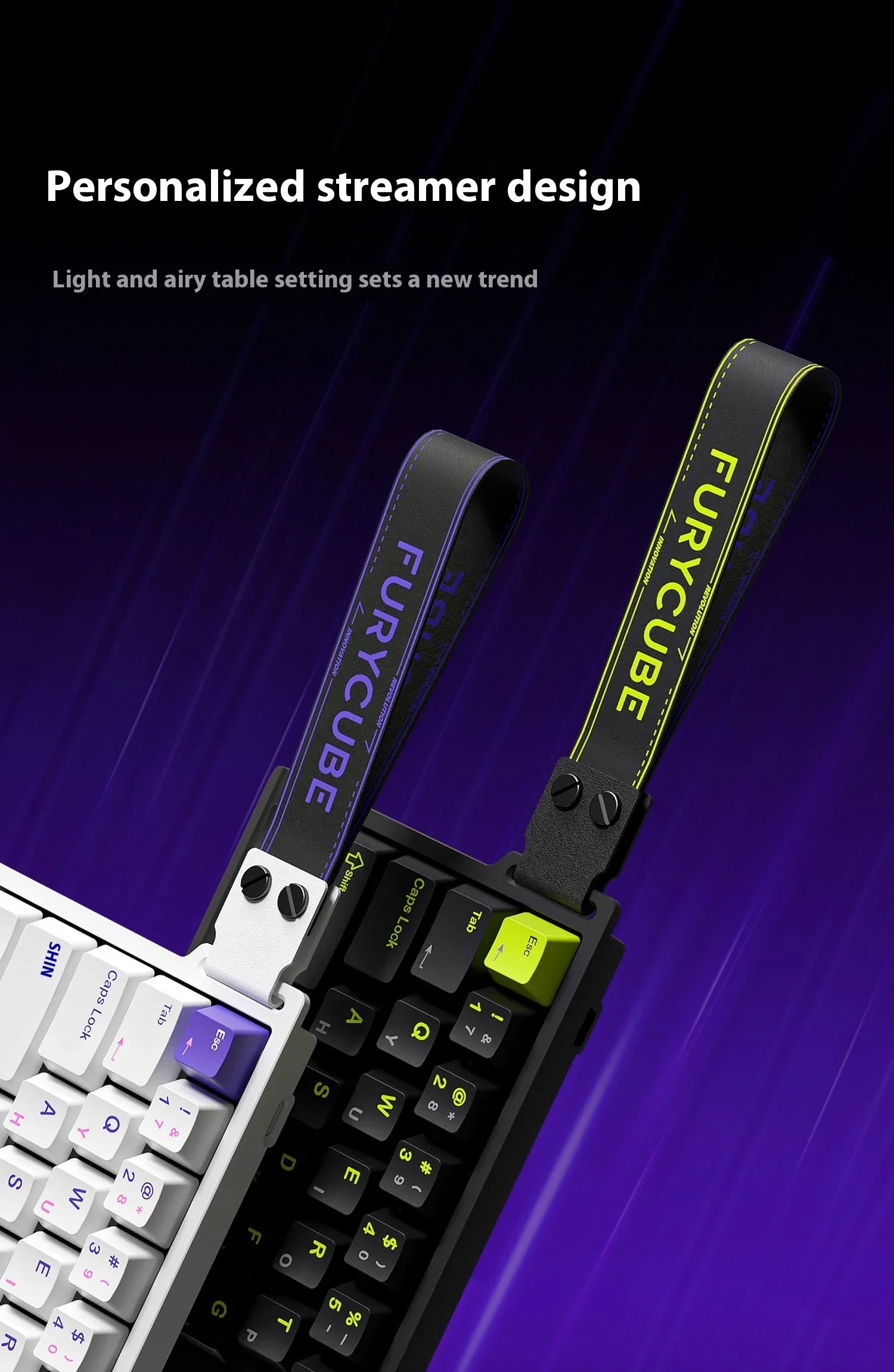 FURYCUBE M30 HE Hall Effect Gaming Keyboard Mini Keypad RT0.01mm 0.1ms Latency Support SOCD MT Valorant FPS Wired Game Keyboard