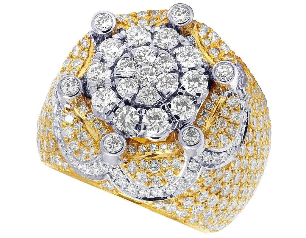 High on Demand Luxury Moissanite Cocktail Ring for Men Women Wedding Concert Club and Street Fashion Available at Price
