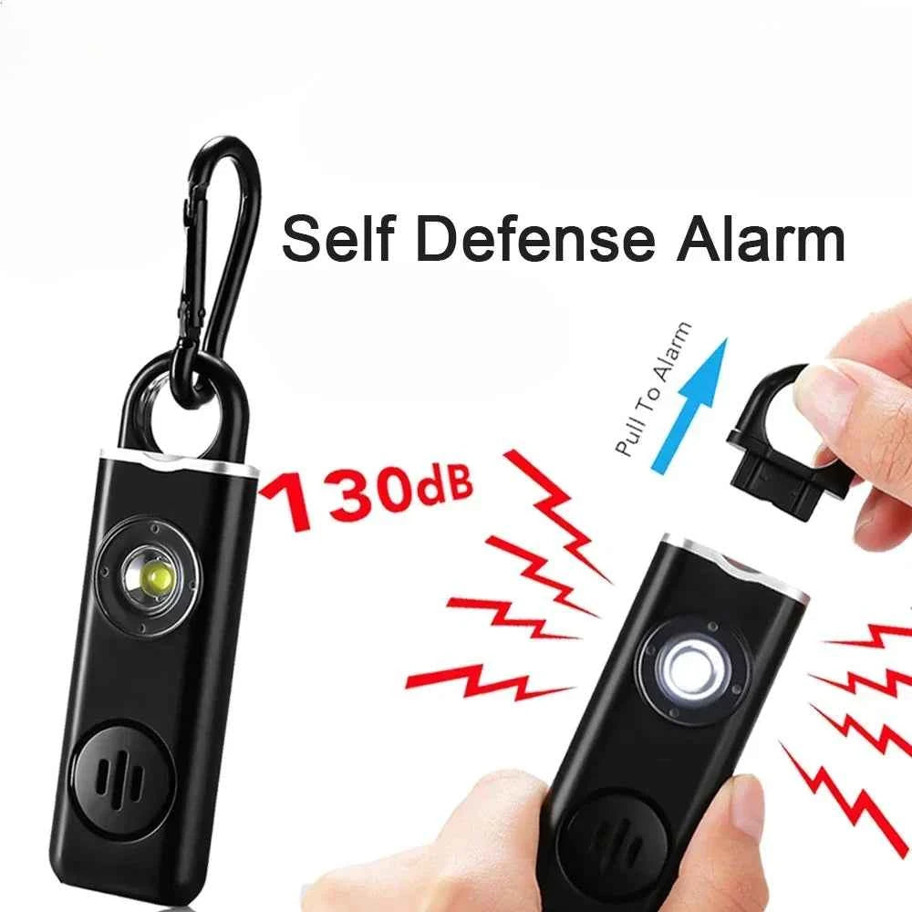 He Original Personal Safety Siren for Women - 130dB Siren, Strobe & Key Chain 3 Pop Colors AF2004 Anti Robbery Call for Help