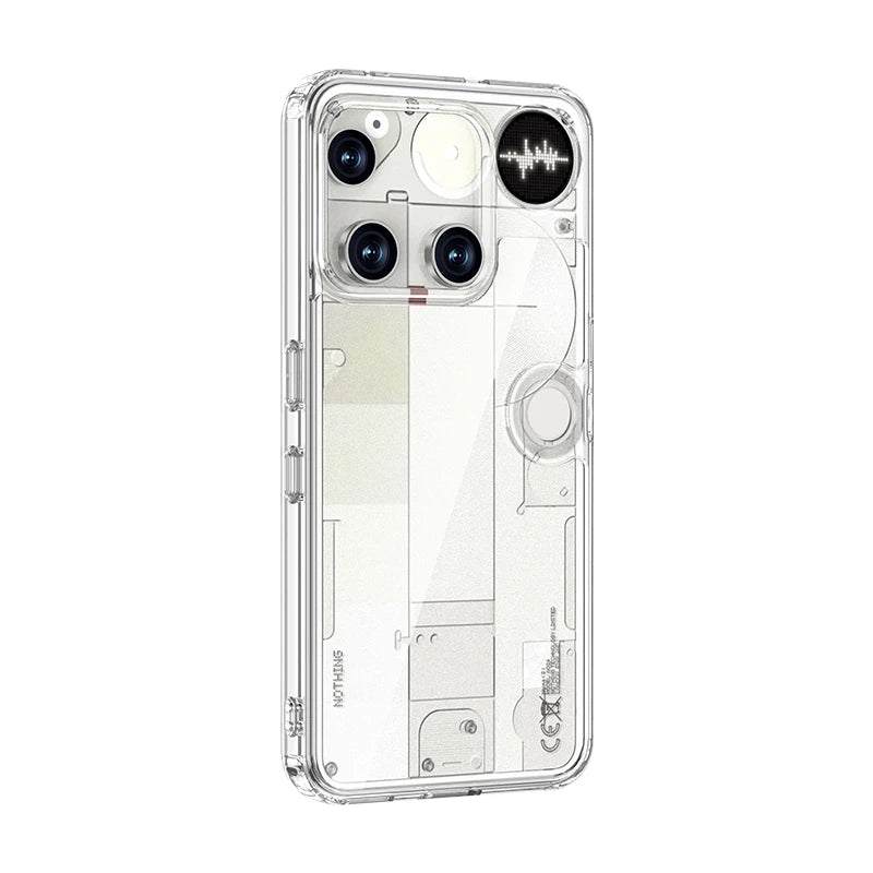 Magnetic Wireless Charging Armor Magsafe Case For Nothing Phone 3 2 1 2 Plus 3a Pro Military Shockproof Back Cover