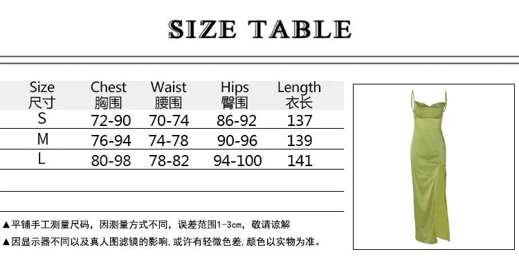 Sleeveless Long Satin Dress Elegant Party Dress For Women 2024 Summer High Slit Backless Party Formal Occasion Dresses Maxi