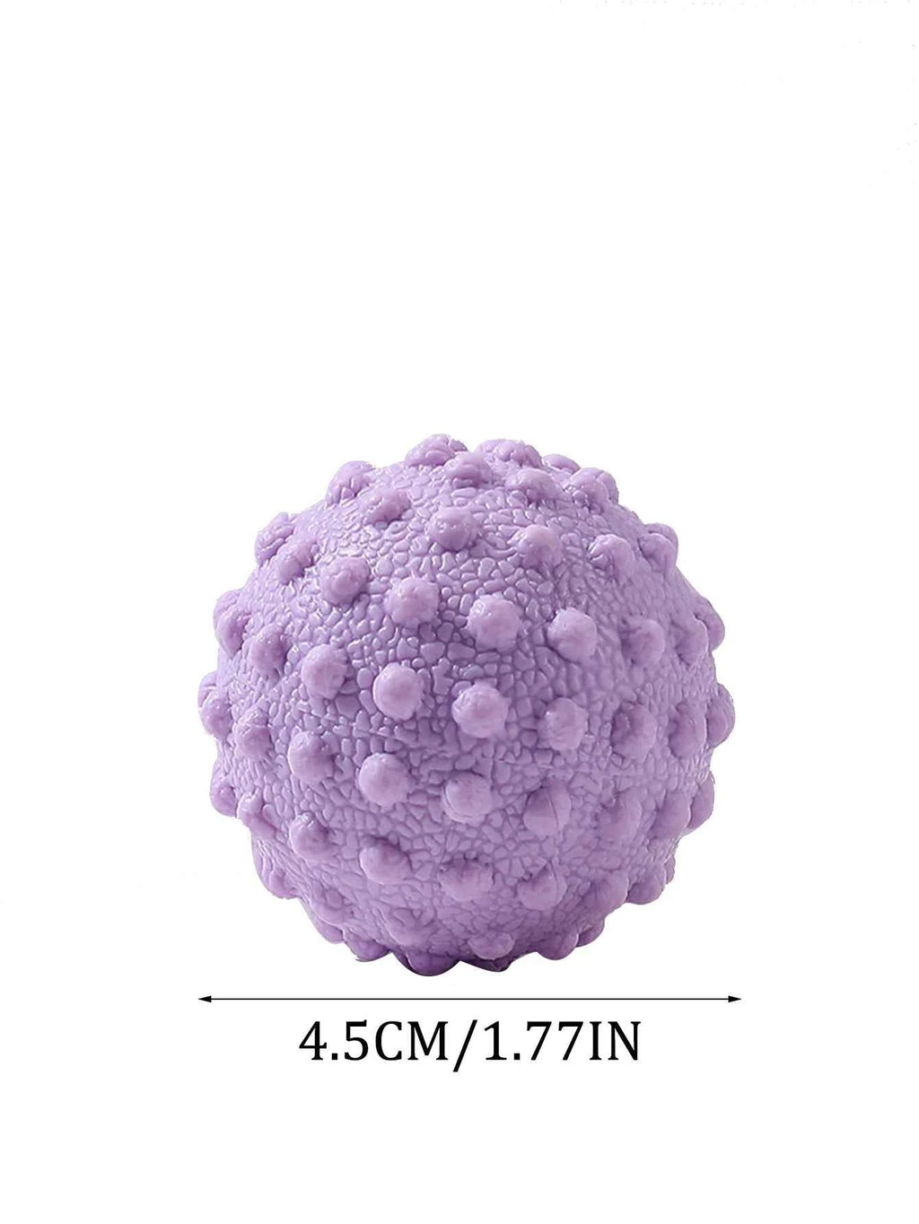 TPR Posture Master Yoga Ball Waist and Back Foot Massage Ball Fascia Ball Raised Point Massage Ball