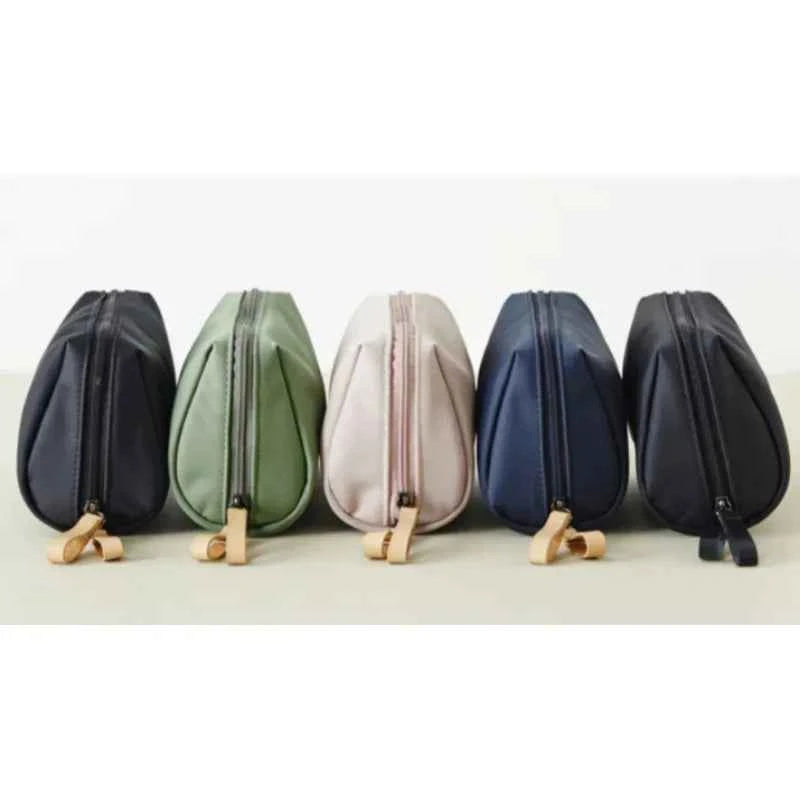 2026 Small Solid Color Portable Makeup Bag, Travel Cosmetic Pouch, Storage Organizer For Daily Use