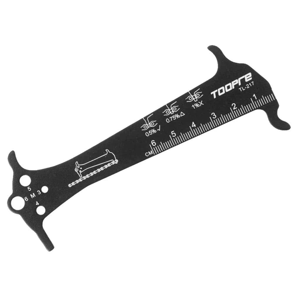 3 in 1 Bicycle Chain Checker Bike Chain Wear Indicator Tool Bicycle Chain Hook Bike Bolt Measurement Tool