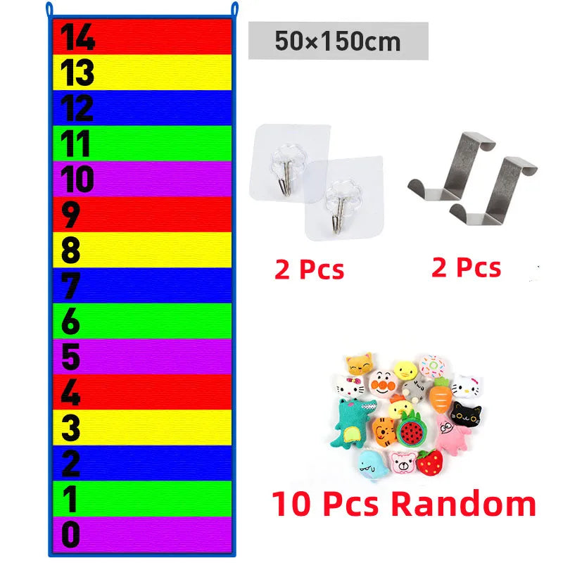 Kids Touch High Carpet Games Bounce Trainer Promote Growth Fun Sports Toy Height Ruler Indoor Outdoor Toys for Children