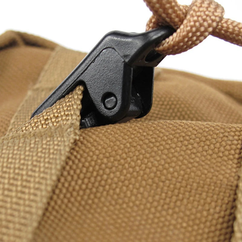 4/8/10/12 Pcs Outdoor Tent Clip Tarpaulin Awning Fixed Tool Hard Wind Rope Clamps Reusable Hiking Camping Accessories Mini