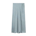 MUJER Woman 2026 Satin Skirt Women High Waist Long Skirts For Women Summer Black Midi Skirt Woman Office Elegant Women's Skirts