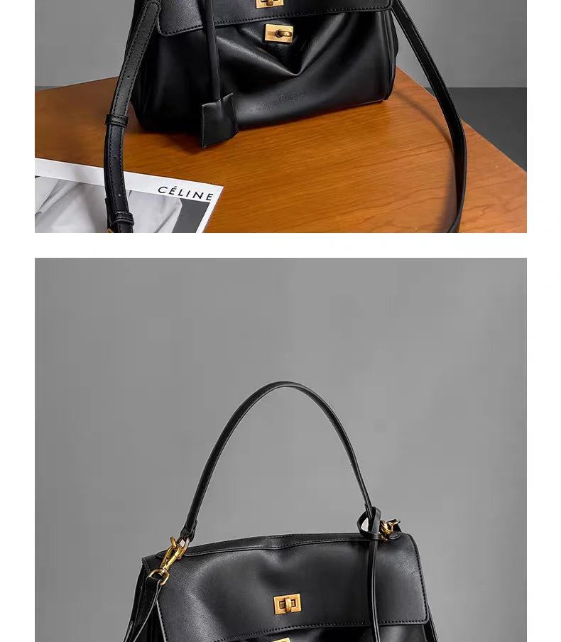 Fashion Large Capaci Platinum Bag Casual Crossbody oulder Bag for Women Faionable Underarm Bag Modern Neutral Sle New Style 2026